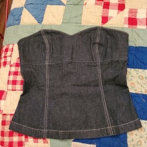 White House Black Market bustier